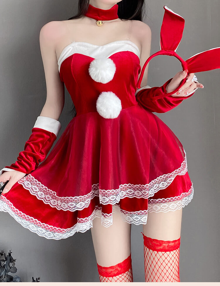 萬聖節聖誕節cosplay萌兔制服